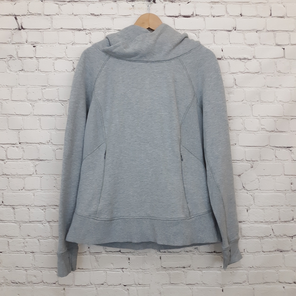 Lululemon Under Wraps Hoodie Gray 12